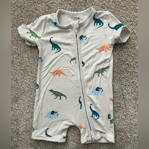 Kyte BABY Zippered Shortall Romper